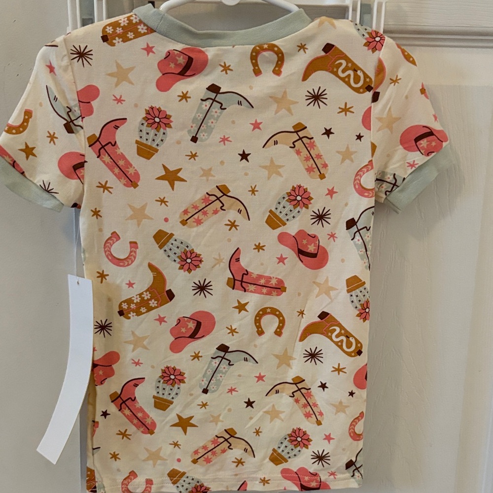 Très Beau et Belle Bamboo Cowgirl PJ Set - Picture 6 of 9